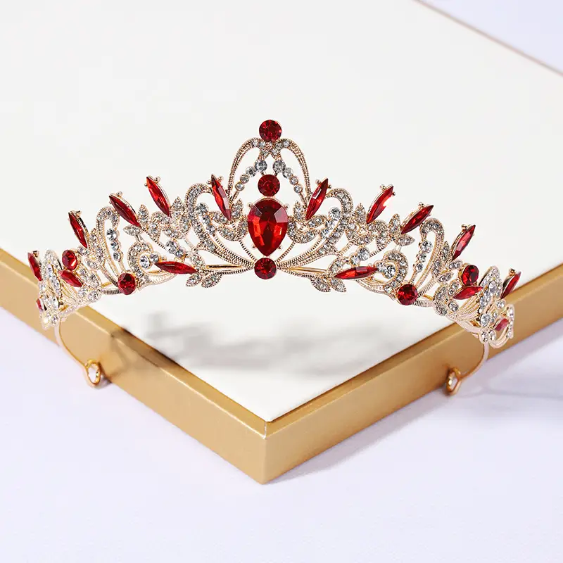 Baroque Crown Headdress for Princess 18Yr Wedding - Image 14