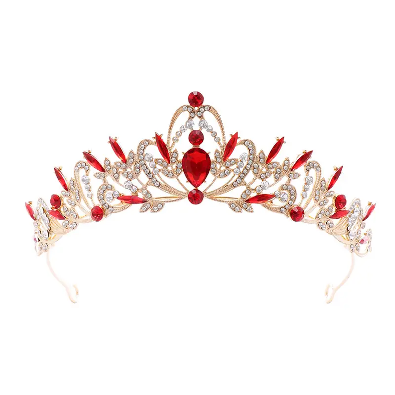 Baroque Crown Headdress for Princess 18Yr Wedding - Image 15