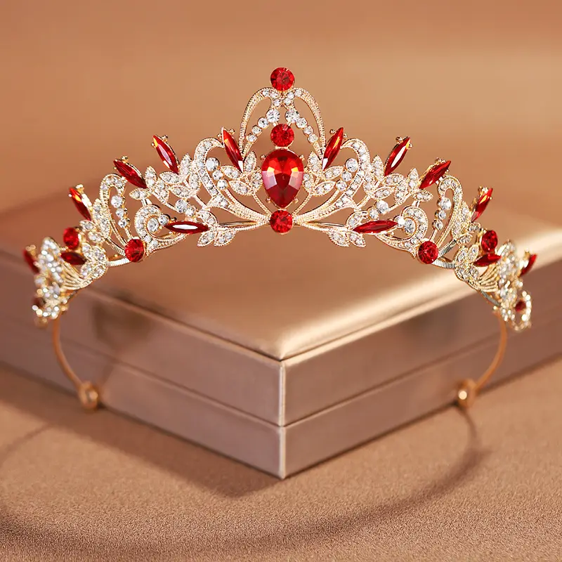 Baroque Crown Headdress for Princess 18Yr Wedding — feature 1
