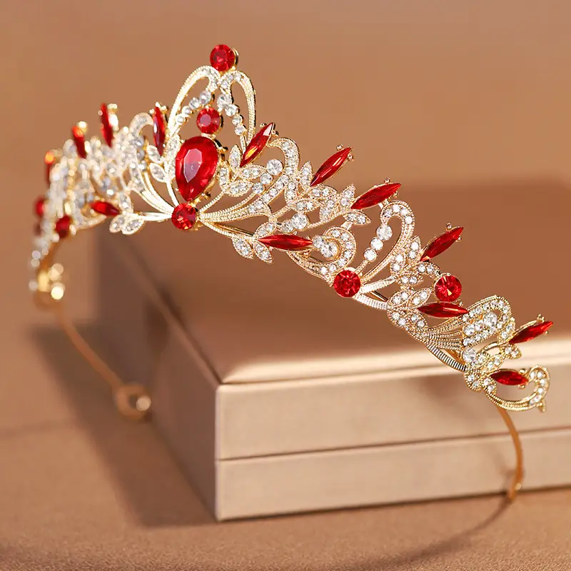 Baroque Crown Headdress for Princess 18Yr Wedding — feature 3