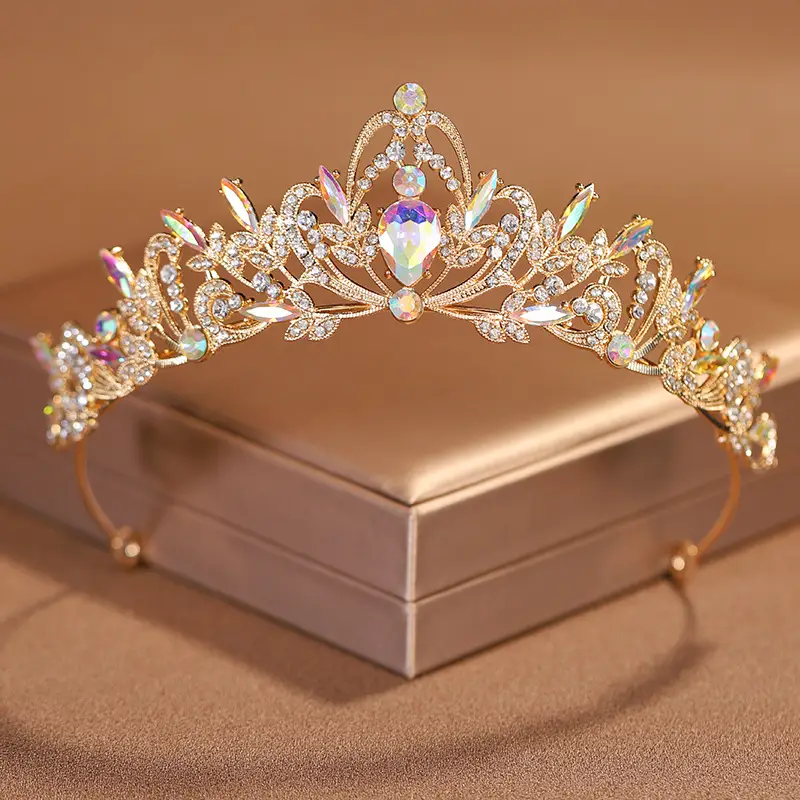 Baroque Crown Headdress for Princess 18Yr Wedding - Image 9