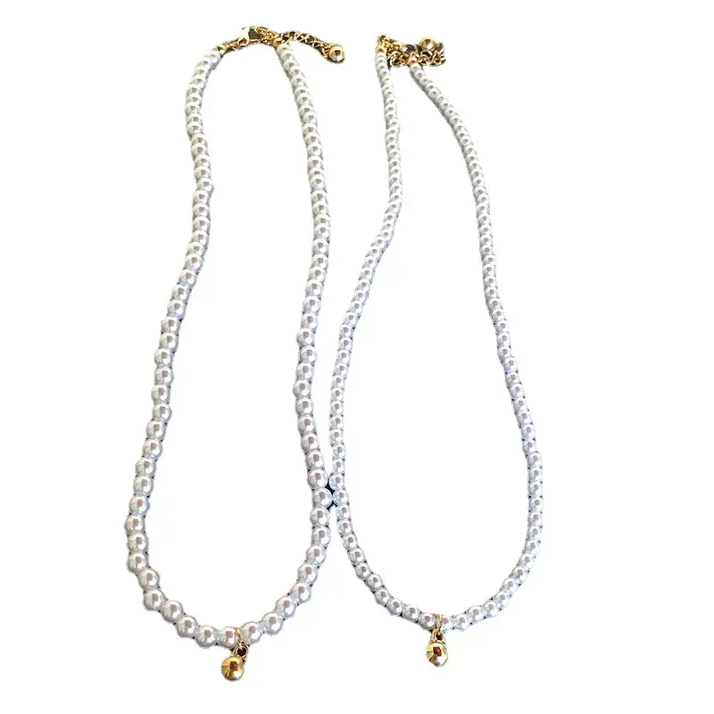 Gold Pearl Necklace for Women French Style - Image 5