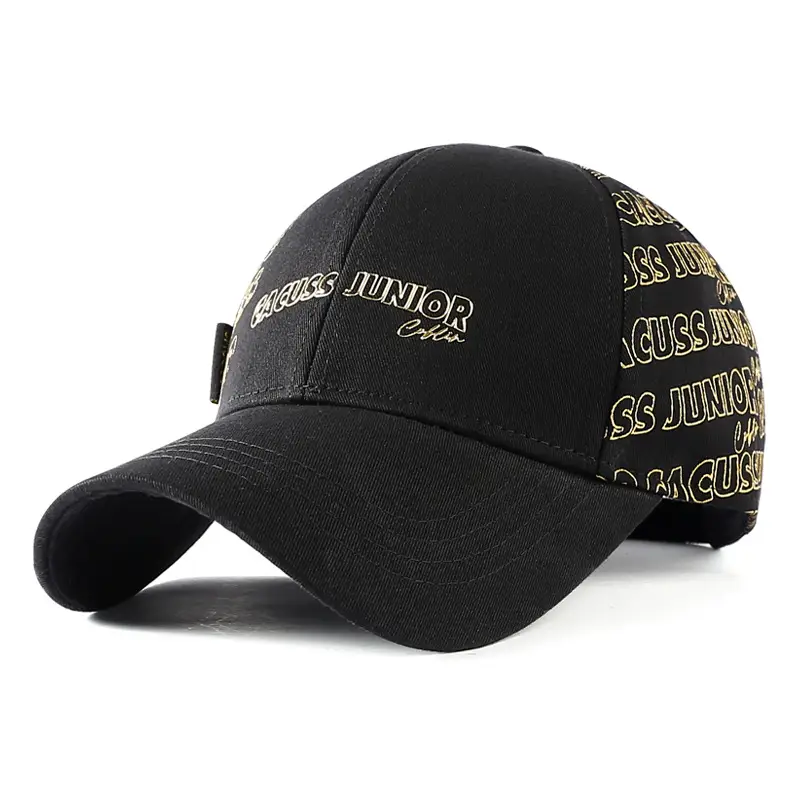 Men Korean Style Embroidered Baseball Cap Pure Cotton - Image 2