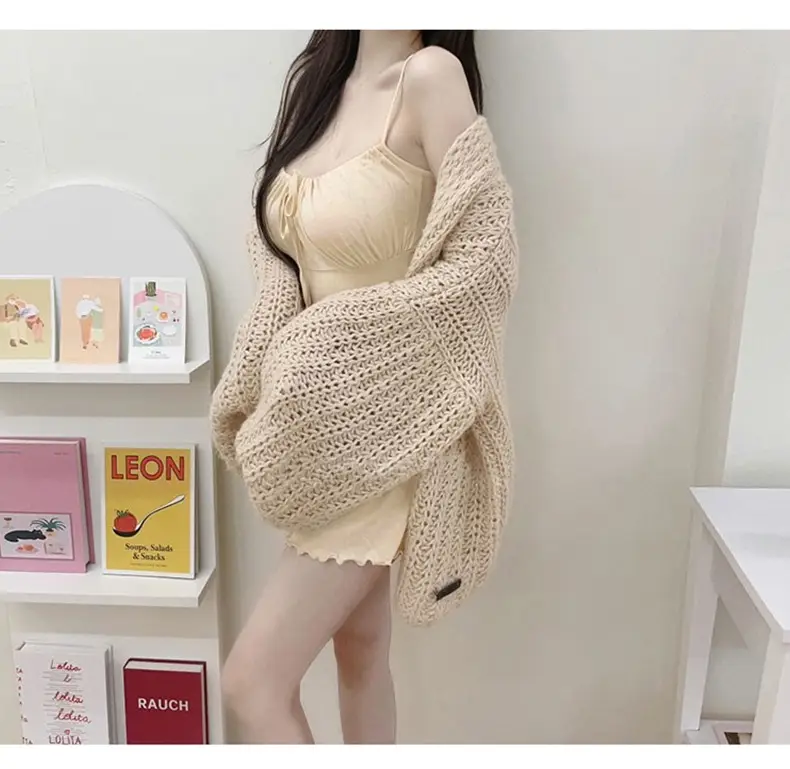 White Slim Fit Two-Piece Nightwear Set for Women — feature 12