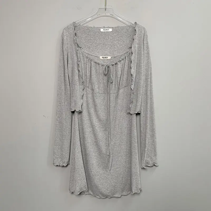 White Slim Fit Two-Piece Nightwear Set for Women - Image 3