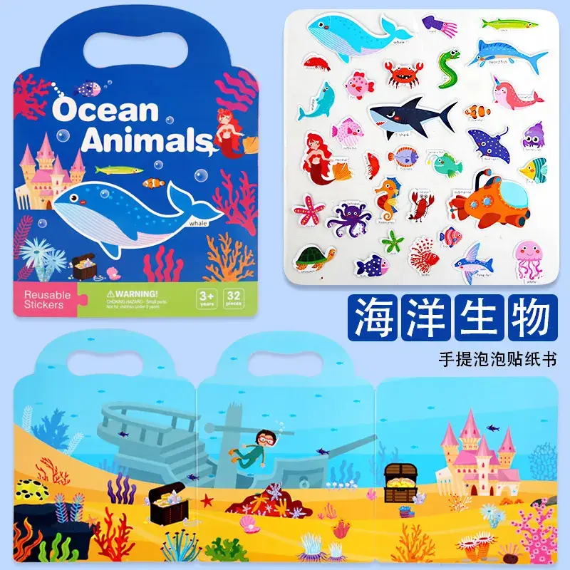 Space Bubble Sticker Book for Kids 1-3 Years - Image 3