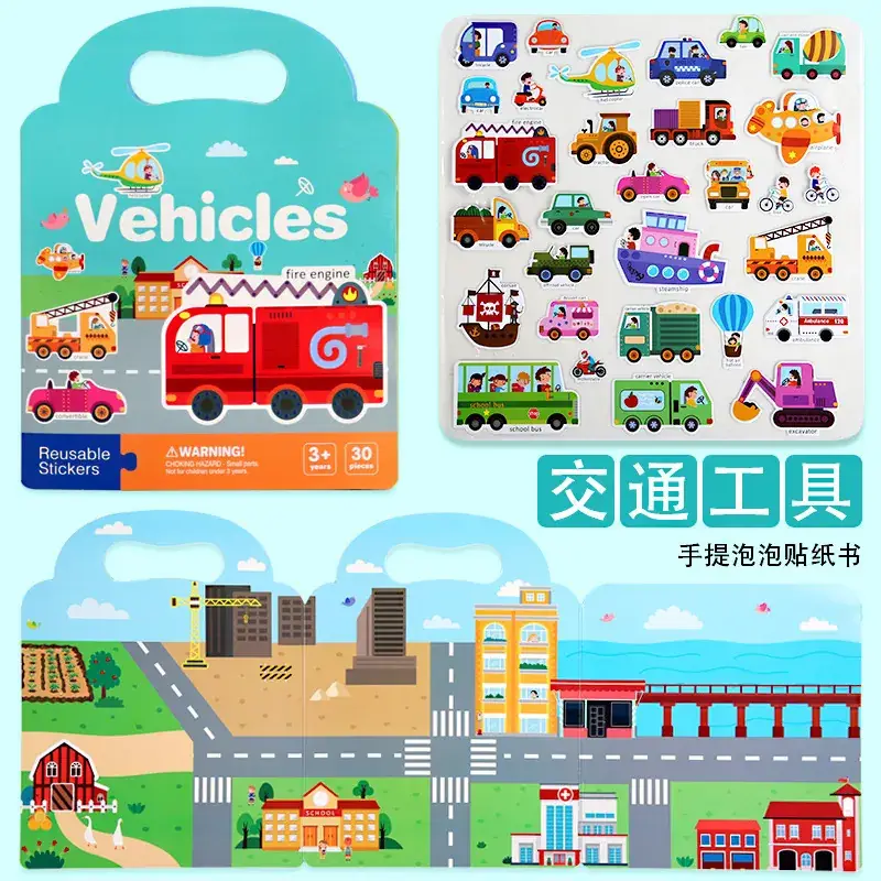 Space Bubble Sticker Book for Kids 1-3 Years - Image 4