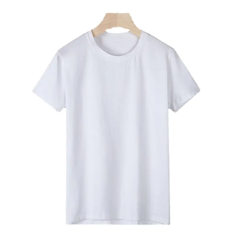 Children's White Cotton T-Shirt Short Sleeve Boys Girls - Image 5
