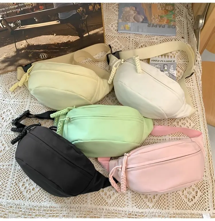 Green Japanese Style Boys Chest Bag Satchel Travel Shoulder — feature 23