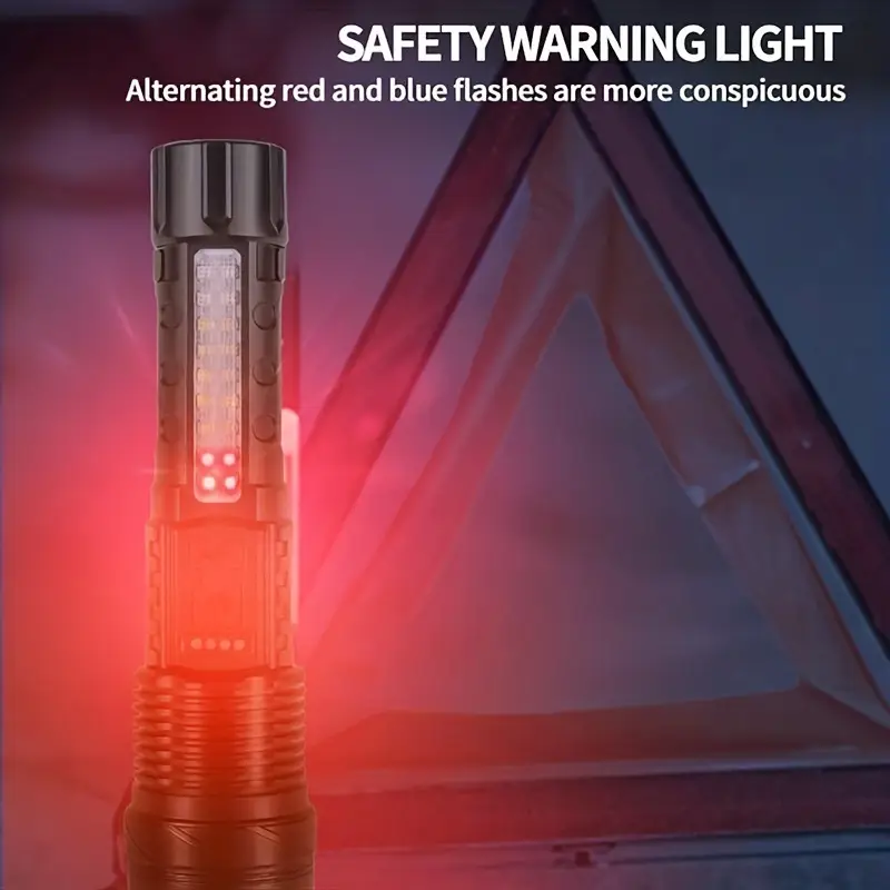 USB Rechargeable Cross-Border Laser Flashlight Black β feature 8