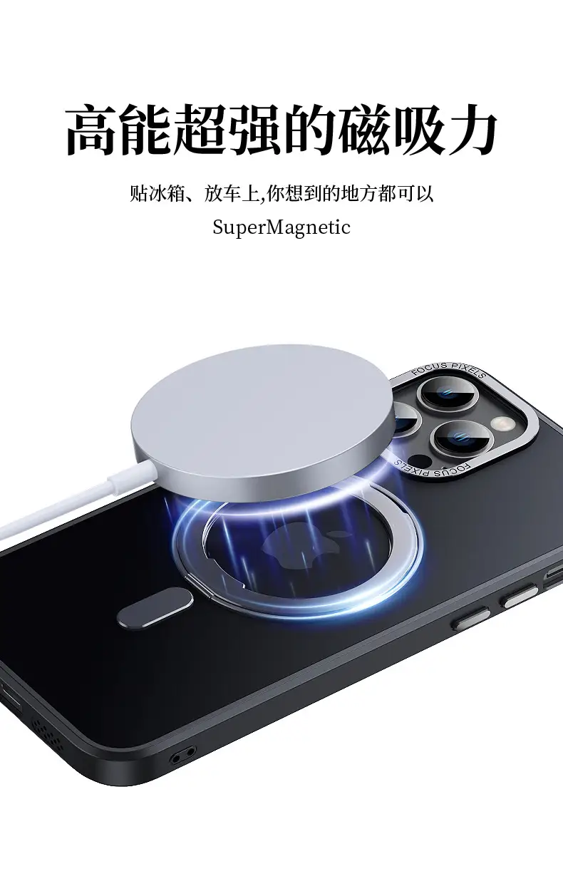 Magnetic Phone Case for iPhone 17 with Rotating Fulcrum & Metal Lens — feature 21
