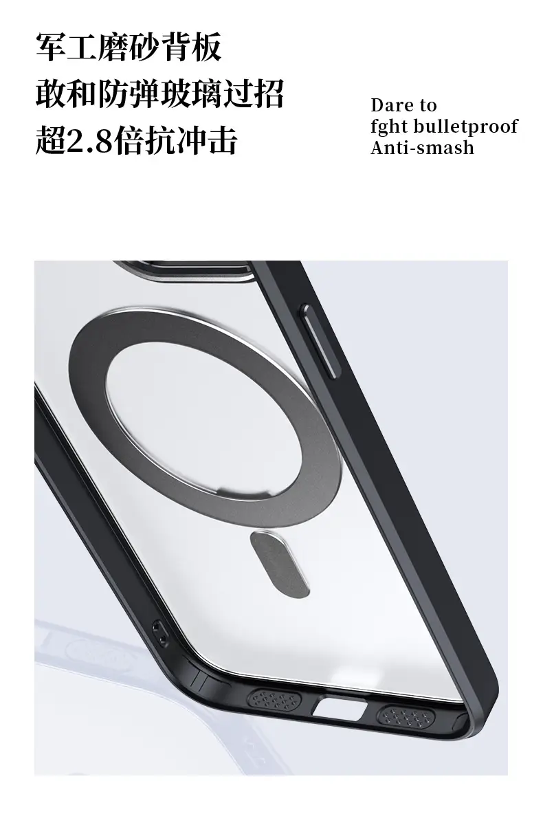 Magnetic Phone Case for iPhone 17 with Rotating Fulcrum & Metal Lens — feature 27