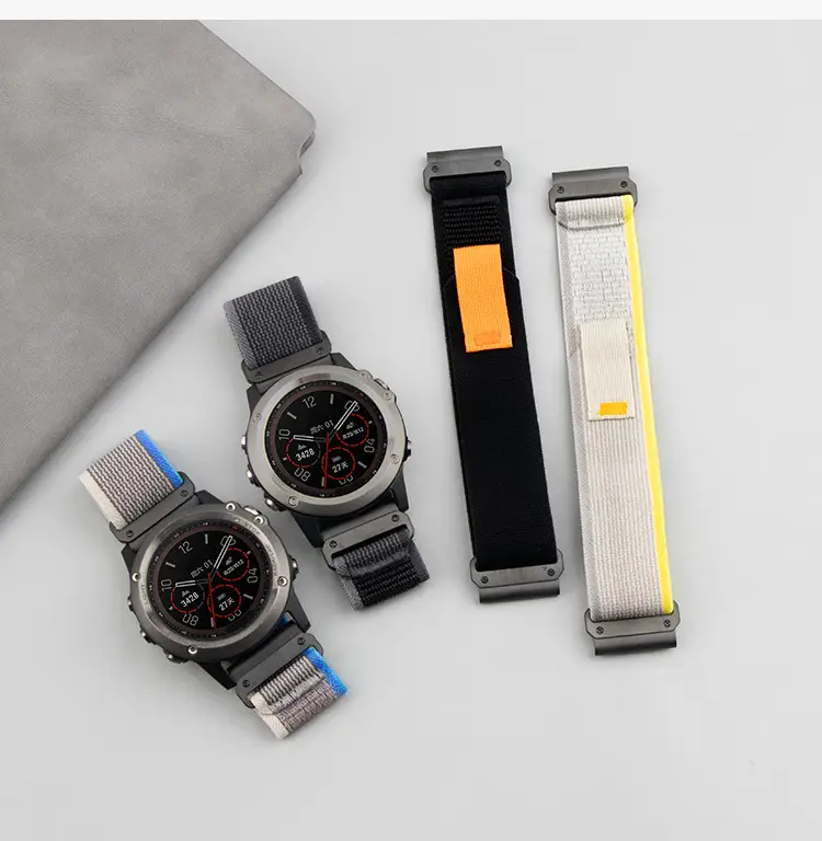 Garmin Fenix8 with Black Nylon Strap — feature 19