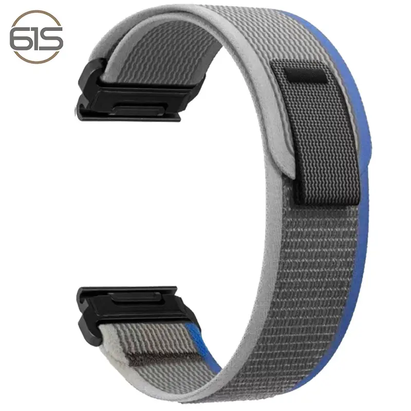 Garmin Fenix8 with Black Nylon Strap