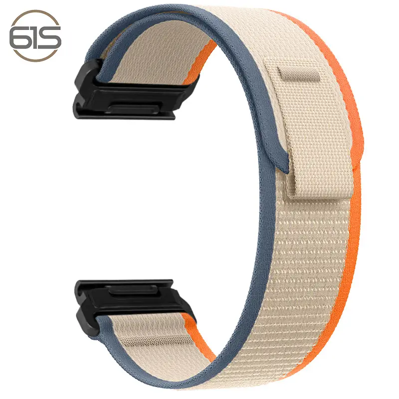 Garmin Fenix8 with Black Nylon Strap