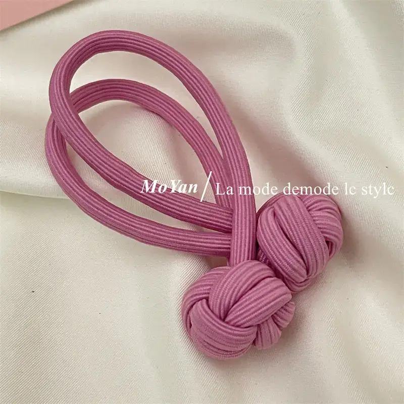Black Chinese Knot Hair Rope for Girls — feature 16