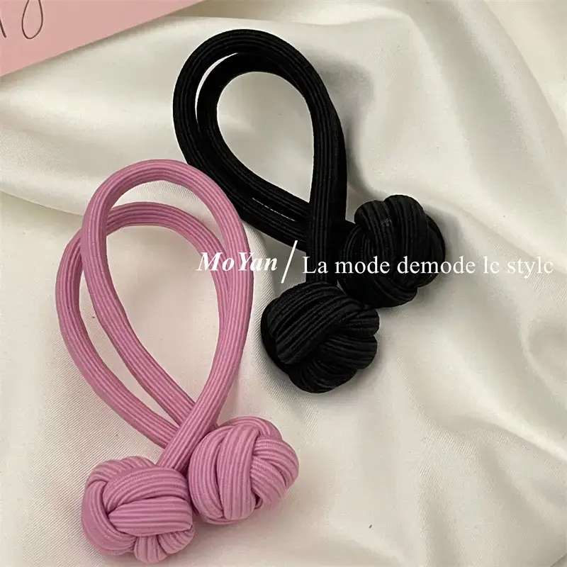 Black Chinese Knot Hair Rope for Girls — feature 18