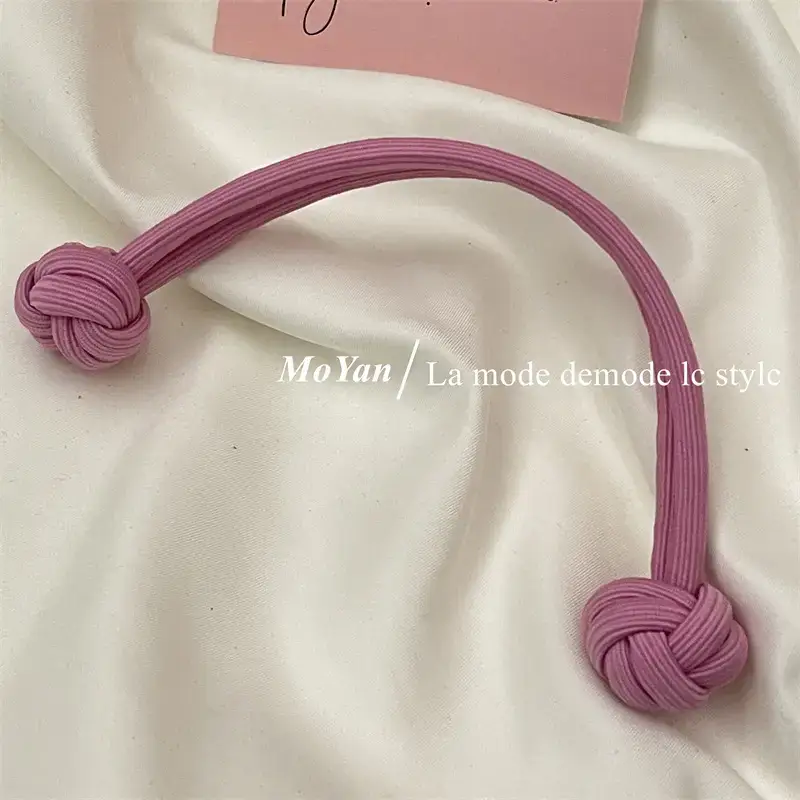 Black Chinese Knot Hair Rope for Girls — feature 7