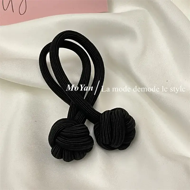 Black Chinese Knot Hair Rope for Girls — feature 9