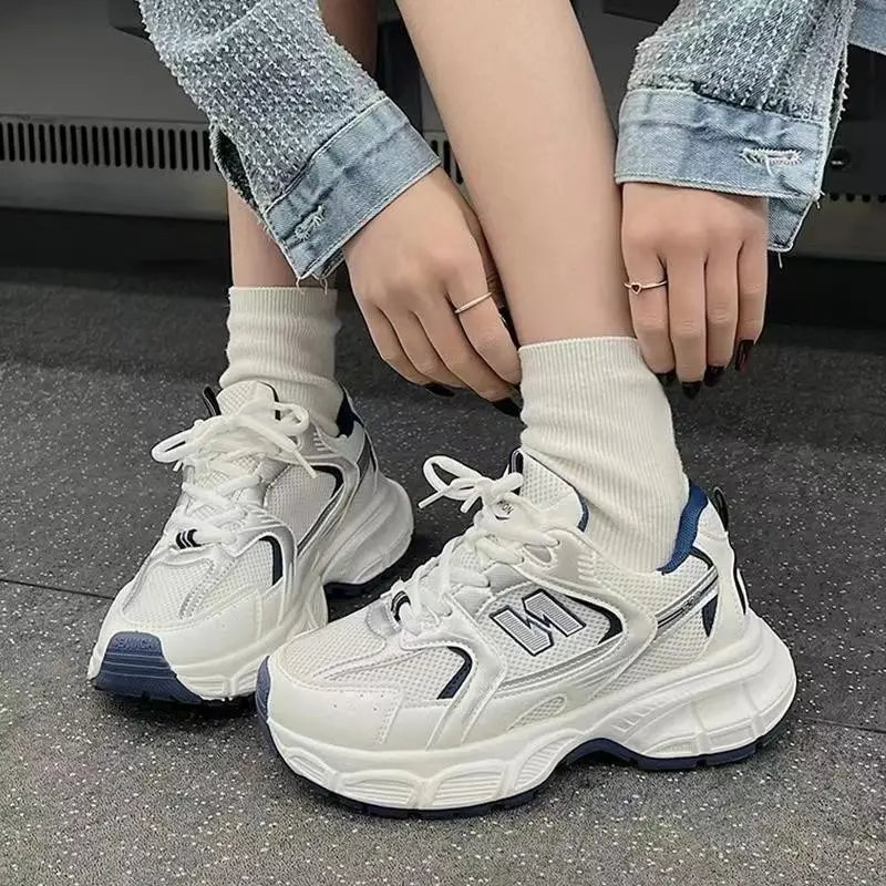 Popular Mesh Breathable Torre Shoes Women's ins2023 New Summer All-match Thick-soled Student Casual Sports Women's Shoes - Image 3