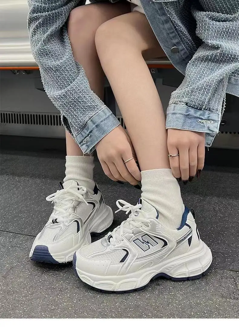 Popular Mesh Breathable Torre Shoes Women's ins2023 New Summer All-match Thick-soled Student Casual Sports Women's Shoes — feature 4