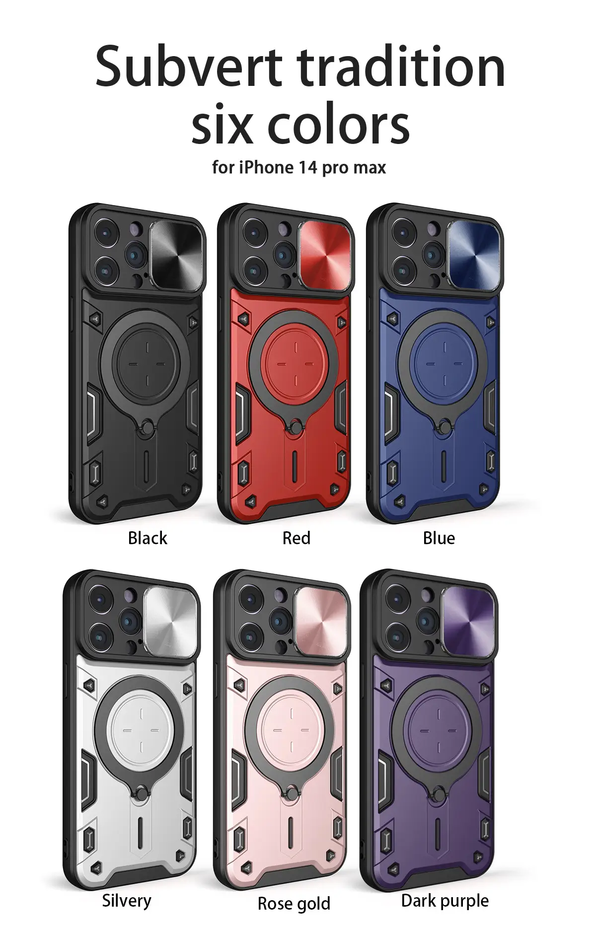 Magnetic Phone Case for iPhone 15 Pro Max Pink — feature 1