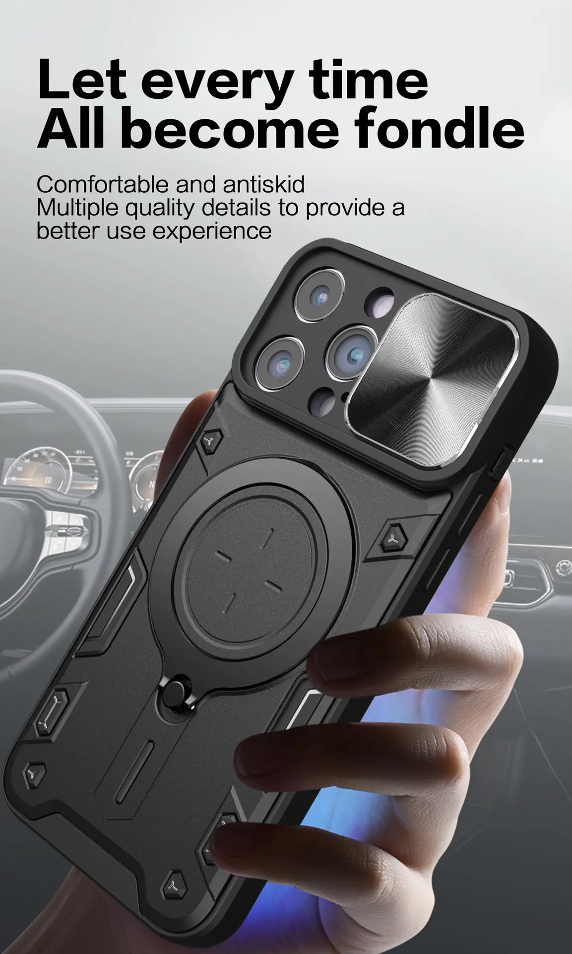 Magnetic Phone Case for iPhone 15 Pro Max Pink — feature 11
