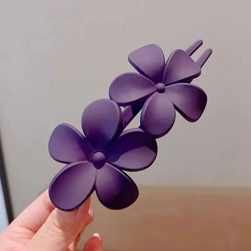 Frosted Flower Hairpin for Women — feature 10