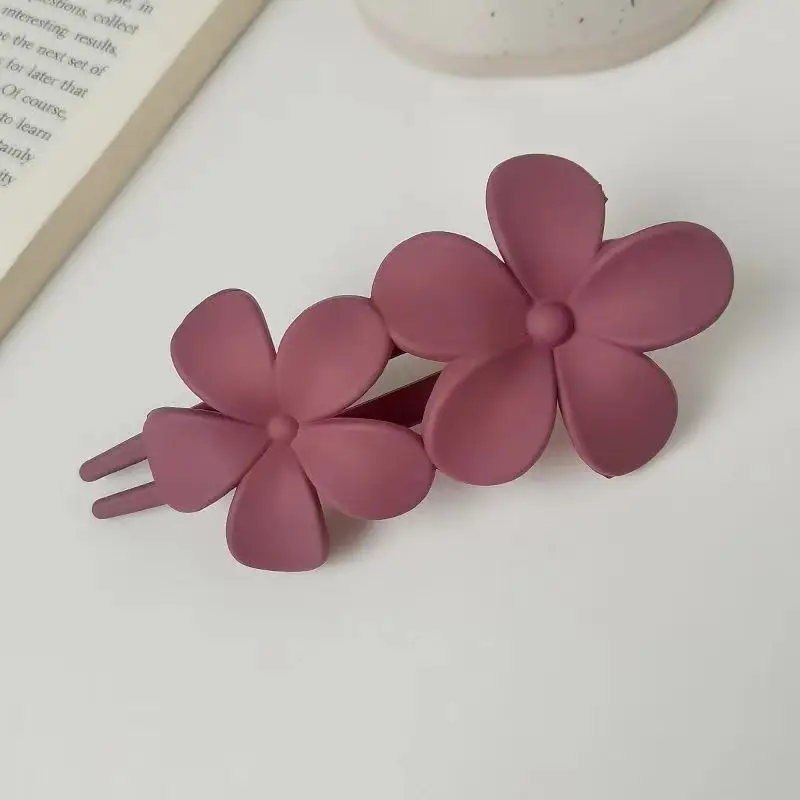 Frosted Flower Hairpin for Women - Image 10