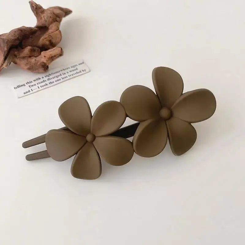 Frosted Flower Hairpin for Women - Image 6