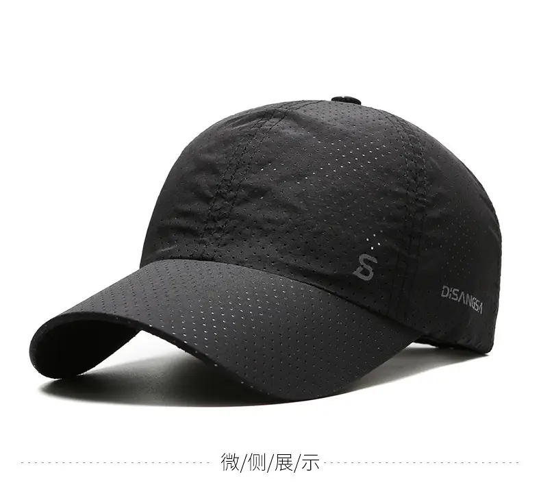 Men Grey Duck Tongue Running Cap — feature 2