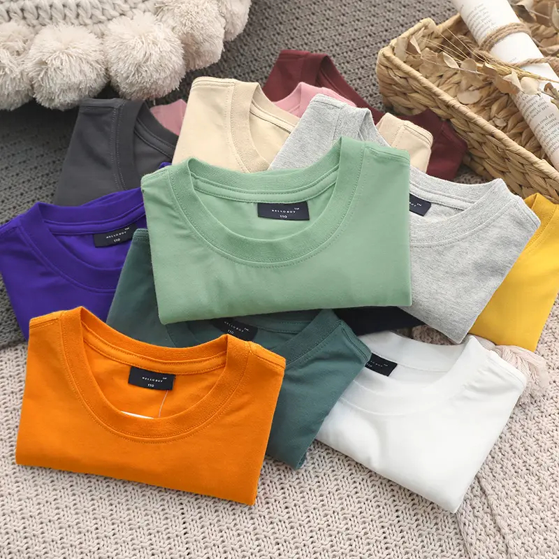 Boys White Loose T-Shirt Short Sleeve Casual Wear - Image 15