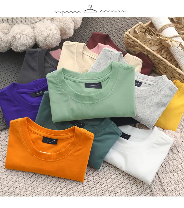 Boys White Loose T-Shirt Short Sleeve Casual Wear — feature 1
