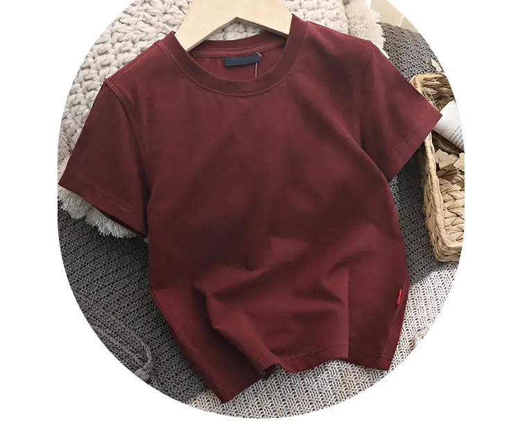 Boys White Loose T-Shirt Short Sleeve Casual Wear — feature 11