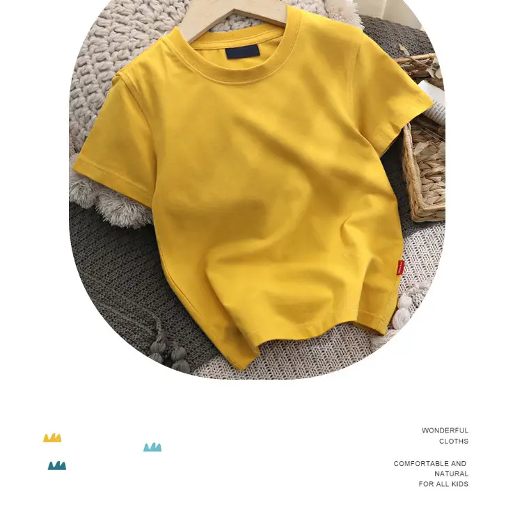 Boys White Loose T-Shirt Short Sleeve Casual Wear — feature 7