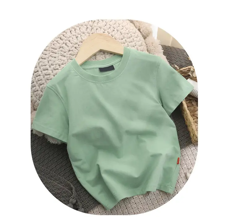 Boys White Loose T-Shirt Short Sleeve Casual Wear — feature 9