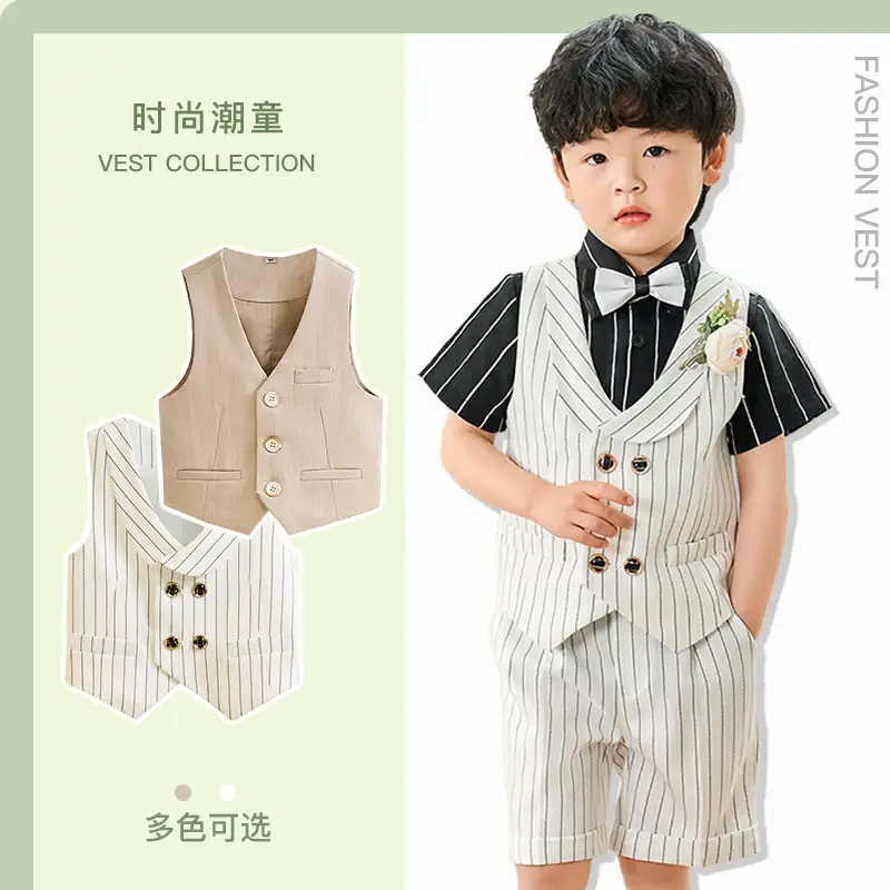 Children's British Vest Party Dress Boys Spring Autumn New - Image 19