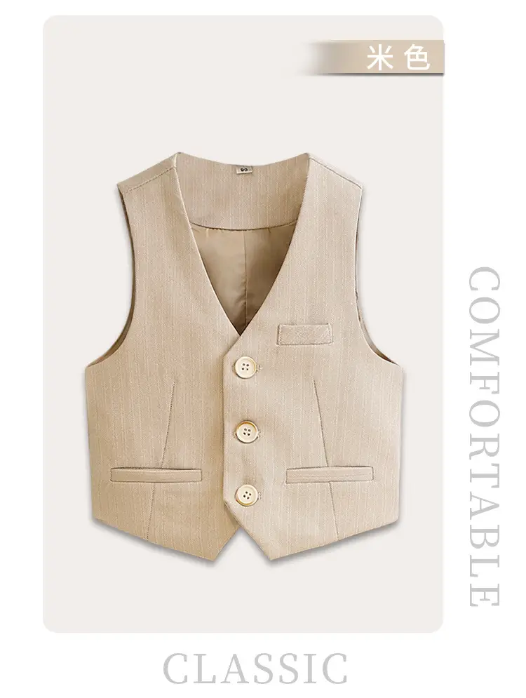 Children's British Vest Party Dress Boys Spring Autumn New — feature 11