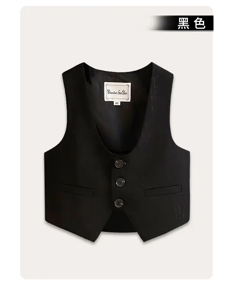 Children's British Vest Party Dress Boys Spring Autumn New — feature 14