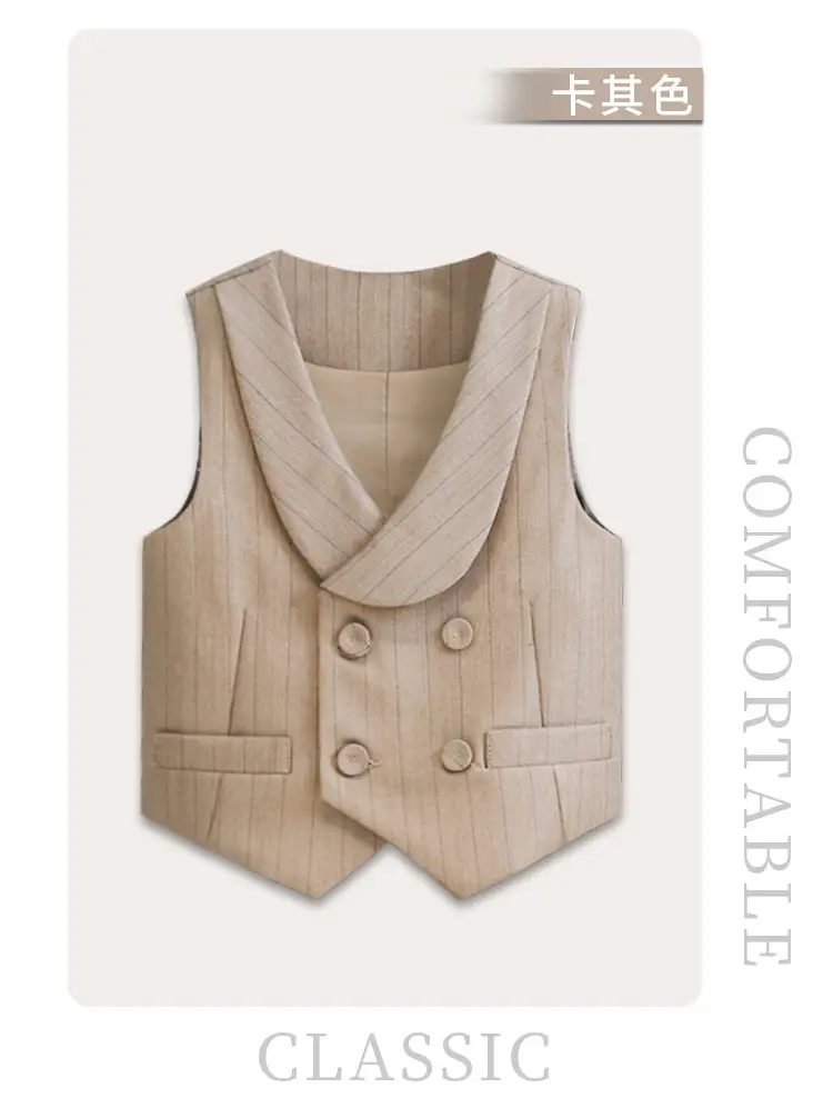 Children's British Vest Party Dress Boys Spring Autumn New — feature 15