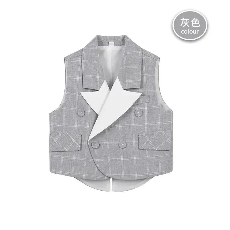 Children's British Vest Party Dress Boys Spring Autumn New - Image 11