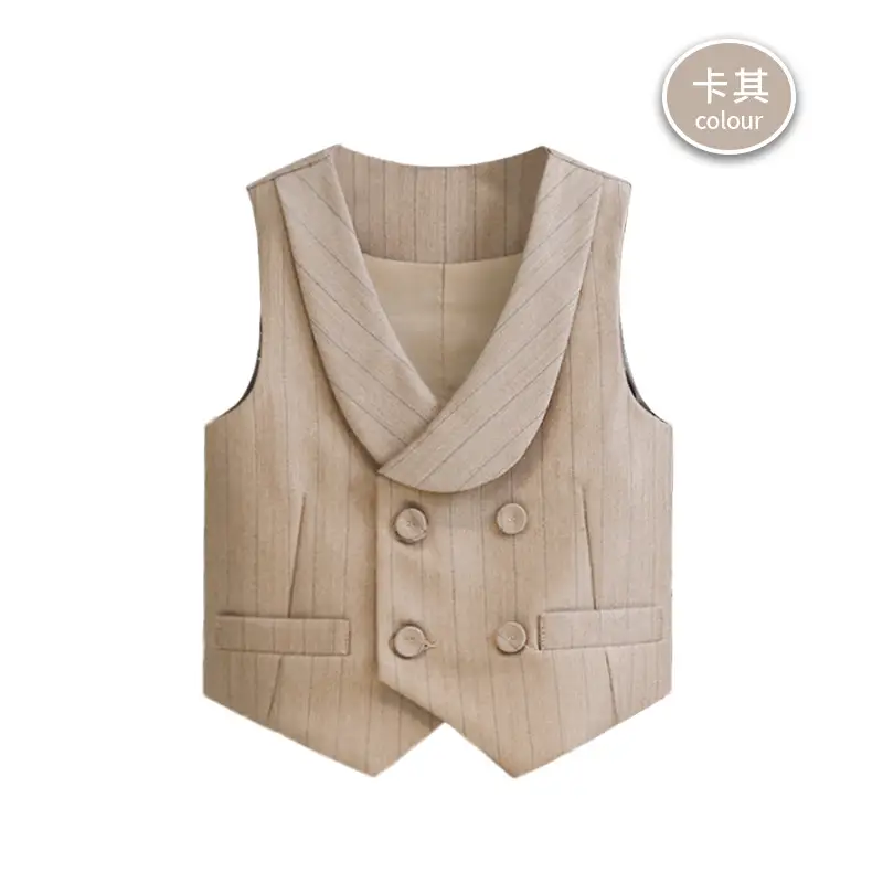 Children's British Vest Party Dress Boys Spring Autumn New - Image 4