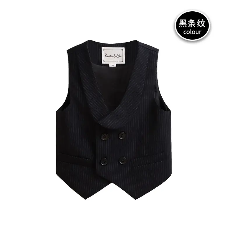 Children's British Vest Party Dress Boys Spring Autumn New - Image 5
