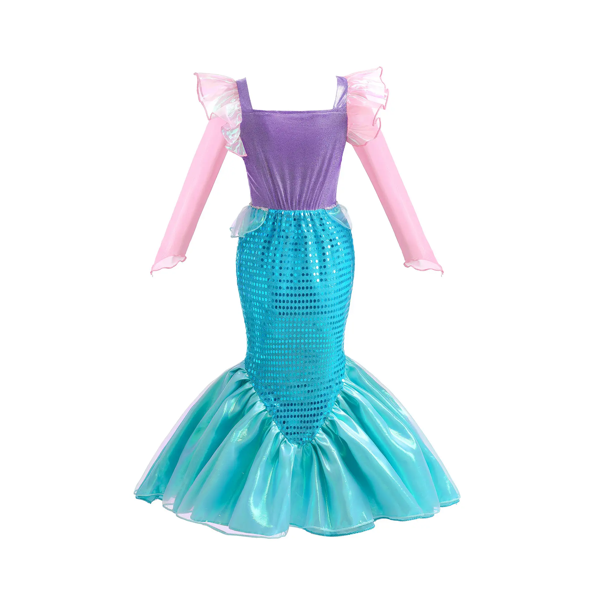 New Summer Girls Dress Baby Mermaid Princess Dress Fairy Dress — feature 12