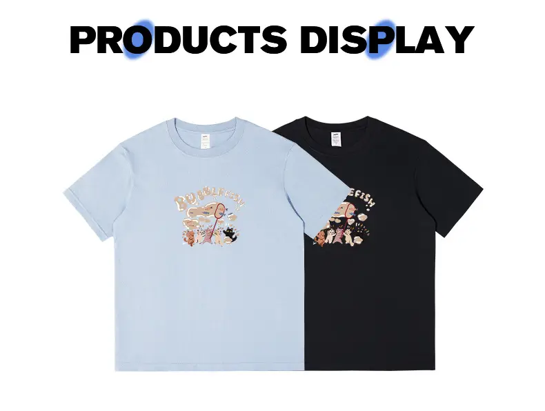 White Bubble Print Short Sleeve T-Shirt for Men Women — feature 7
