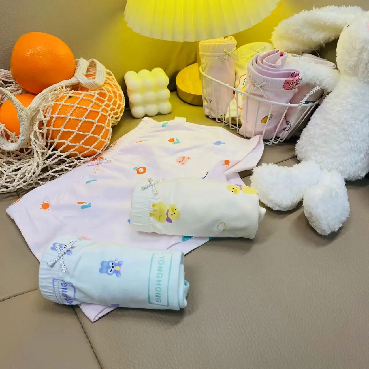 Children's Baby Underwear Storage Bag with Baby Socks - Image 5
