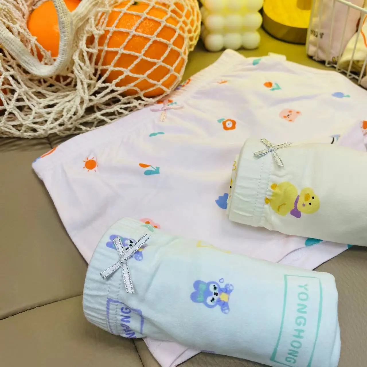 Children's Baby Underwear Storage Bag with Baby Socks — feature 5