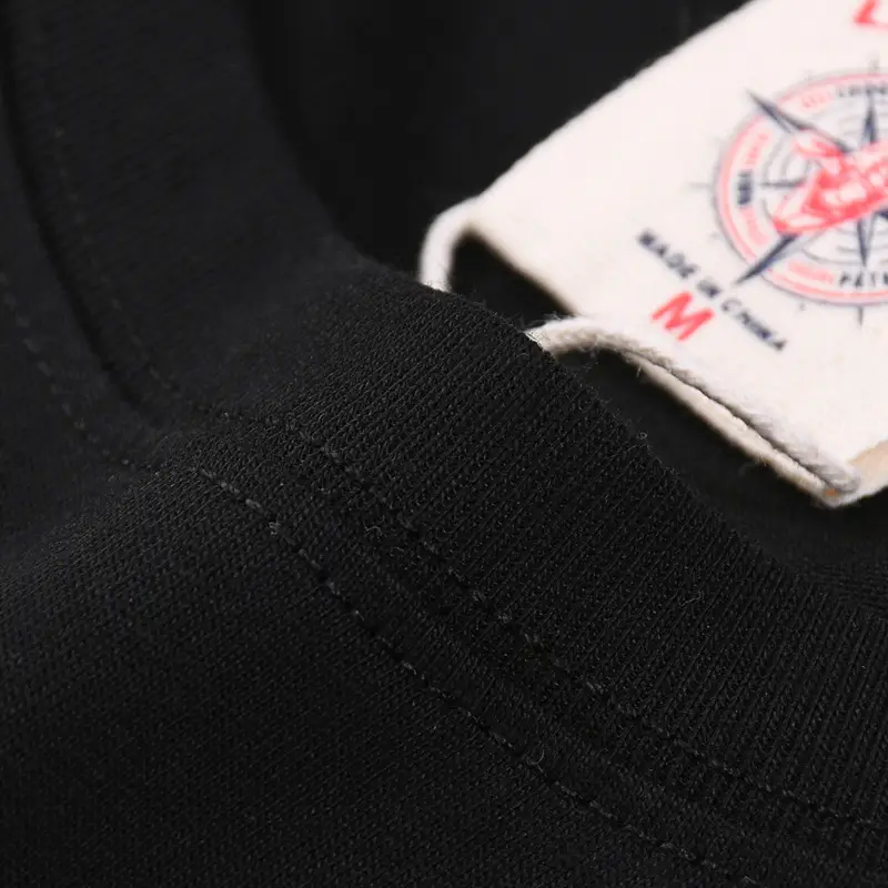 220g Heavy Cotton T-Shirt Men Summer Loose Fit