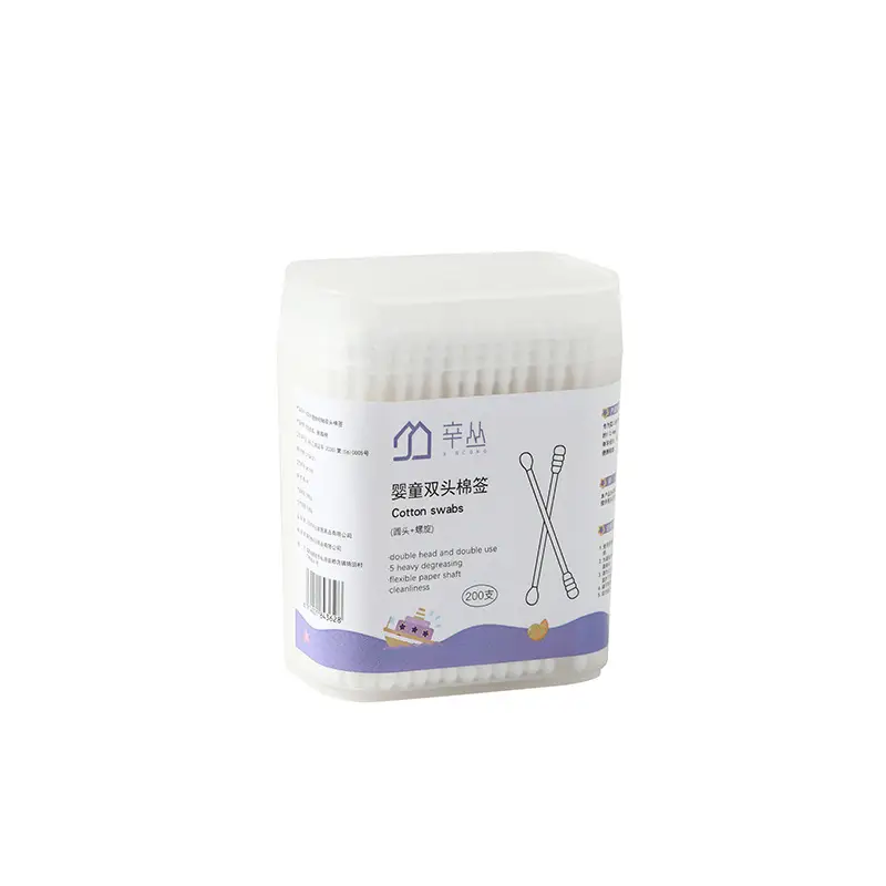 Baby Cotton Ear Swabs 200 Boxes Double Headed Ultra Fine - Image 8