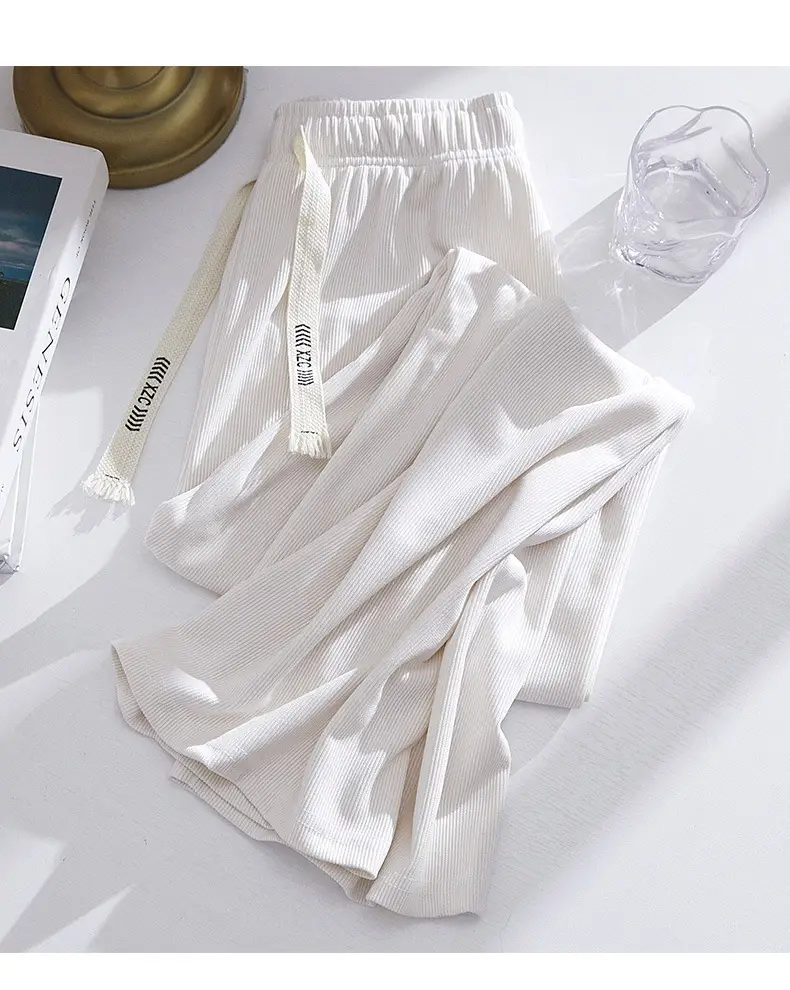 Girls Ice Silk Wide Leg Pants Summer 2025 — feature 9